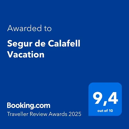 Apartment Vacation Segur de Calafell